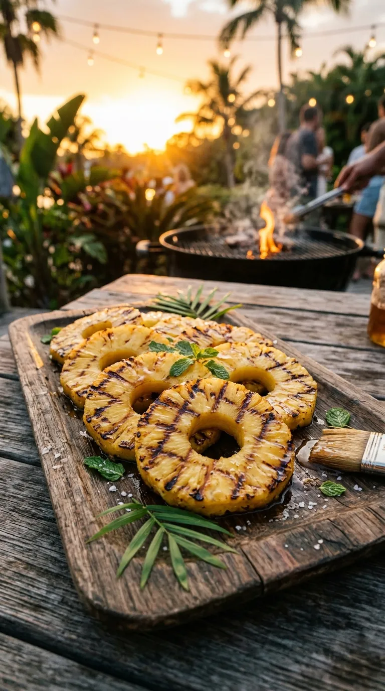 Grilled Pineapple Rings