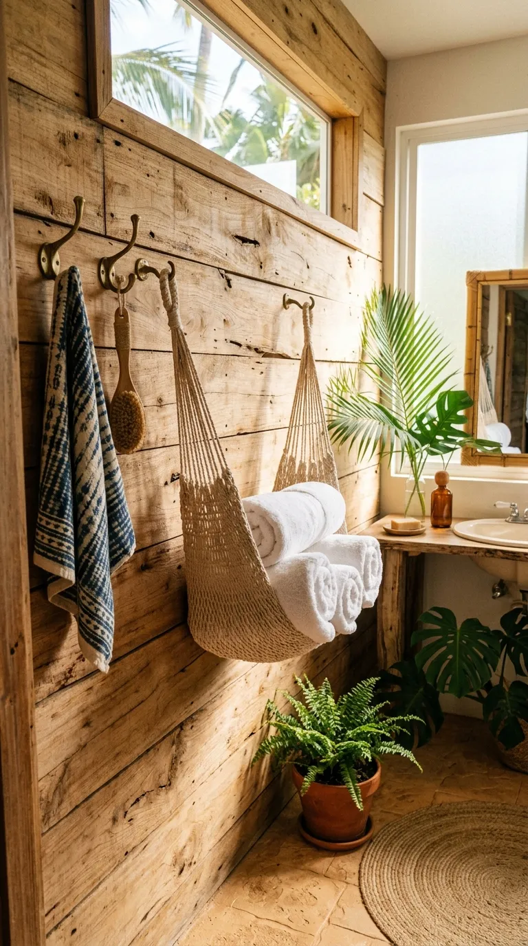 Hammock Towel Racks