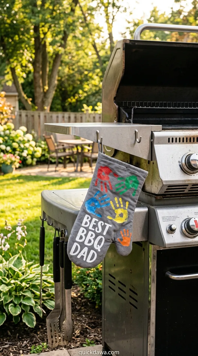 Handprint BBQ Mitt