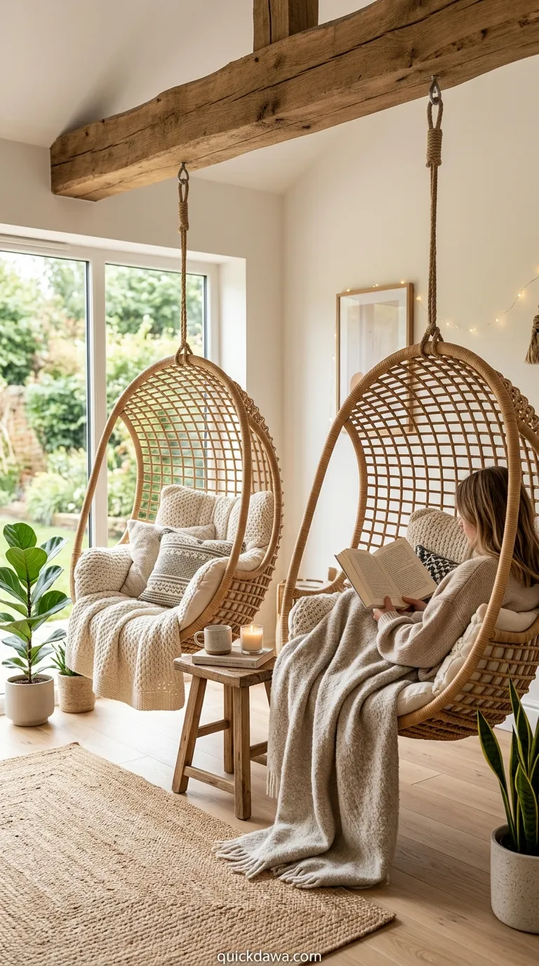 Hanging Egg Chairs