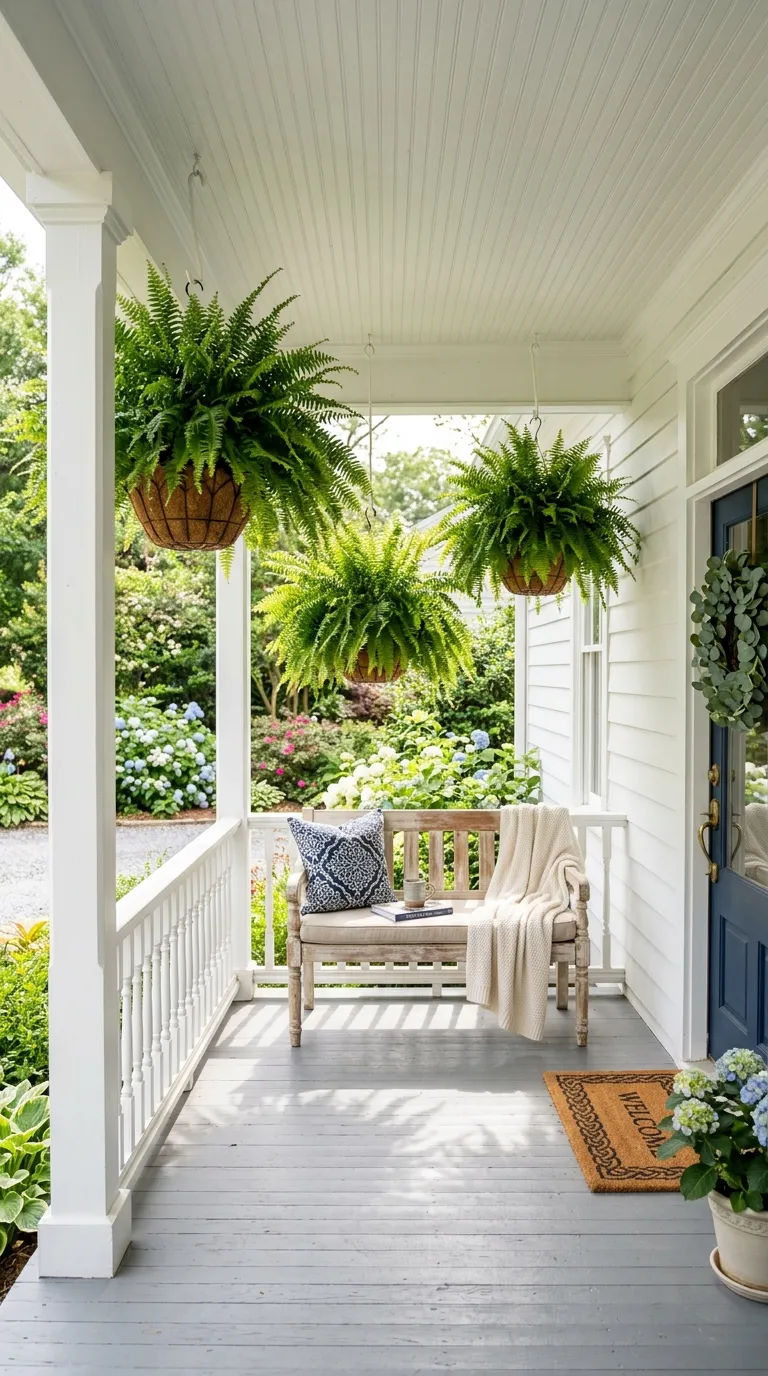 Hanging Fern Baskets