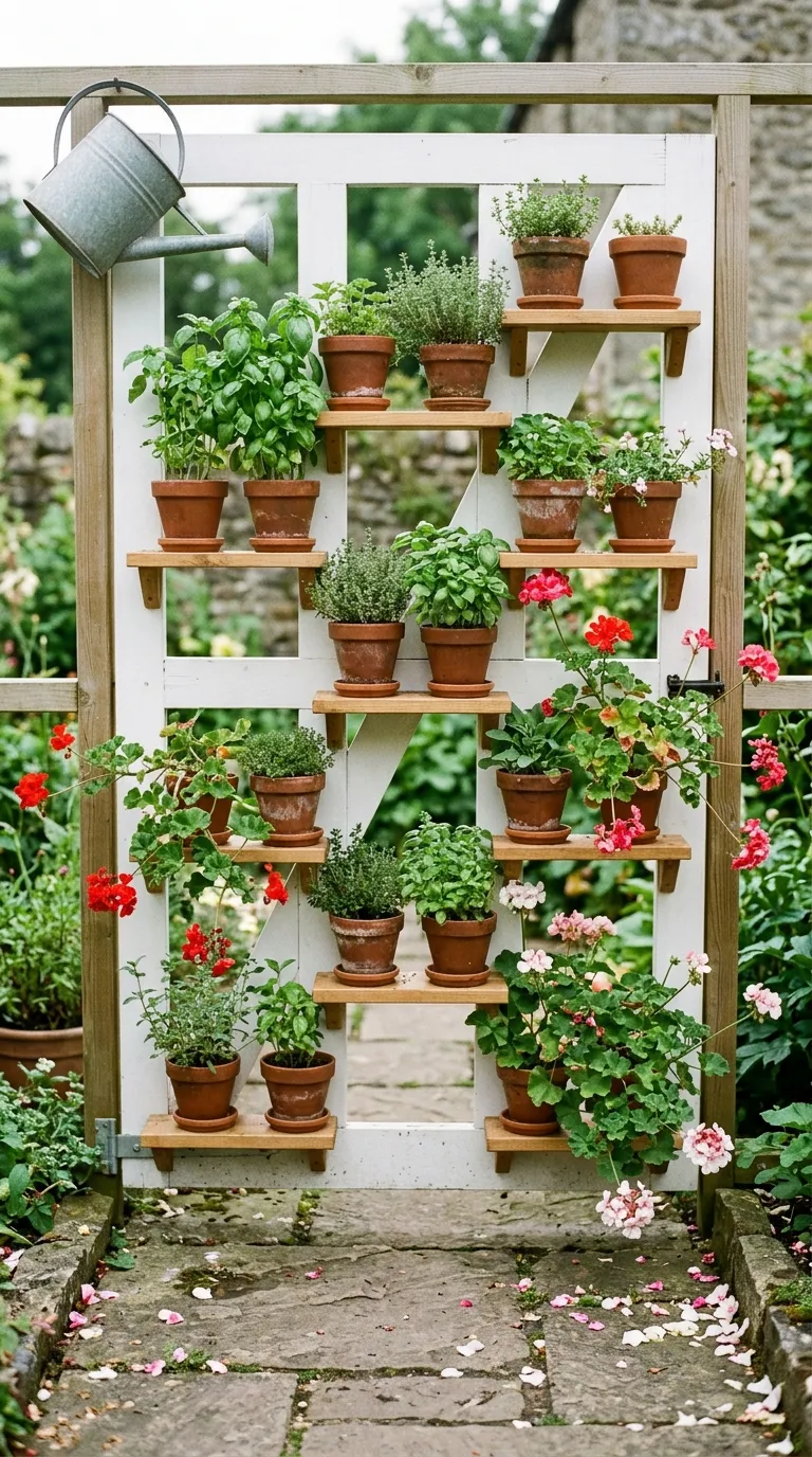 Hanging Plant Shelves