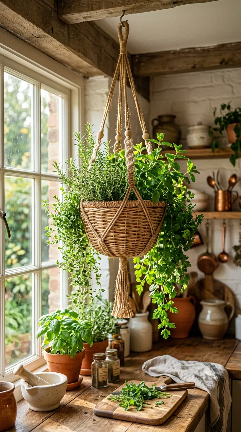Herb Garden Kitchen Pendant