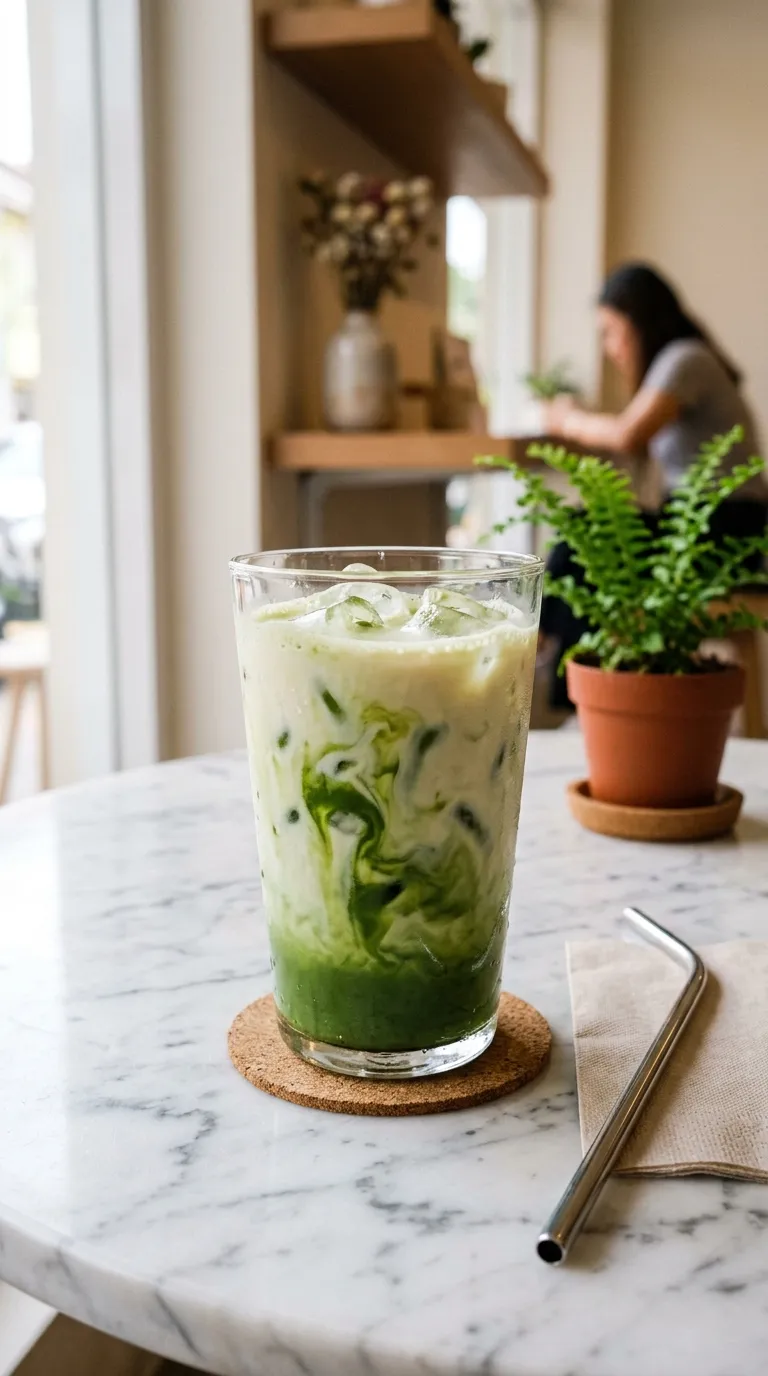 Iced Matcha Latte