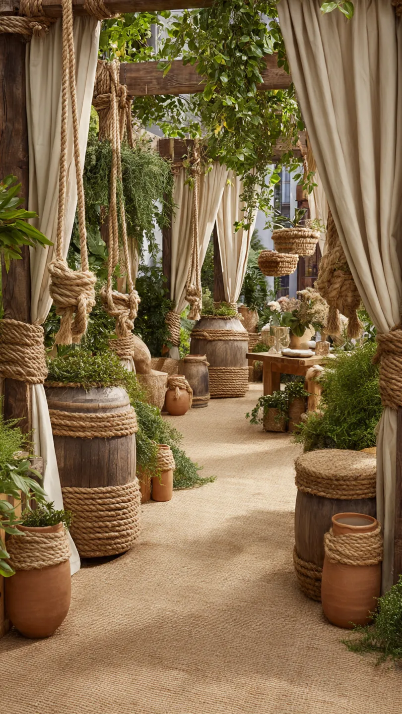 Jute and Sisal Rope Details
