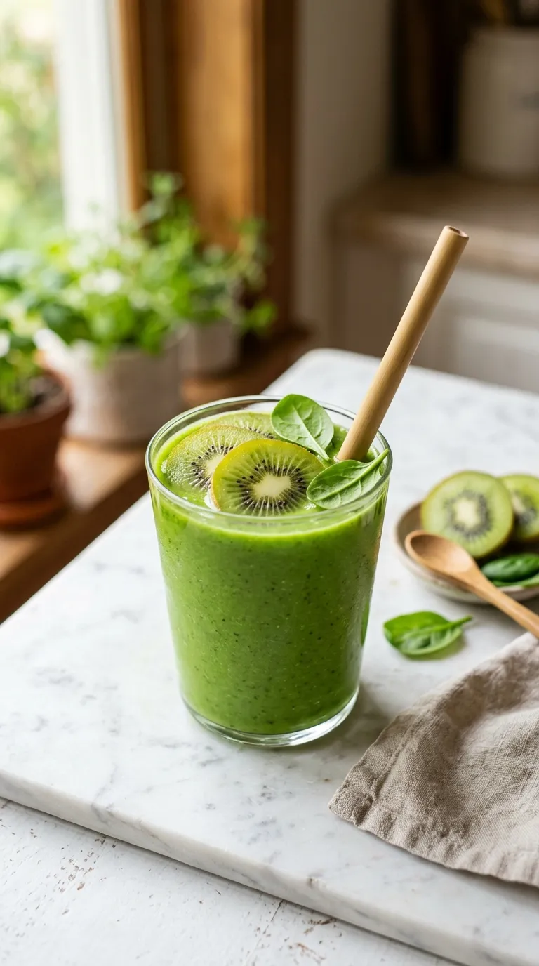 Kiwi Spinach Cooler