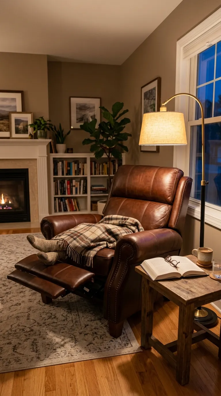 Leather Recliner Chair
