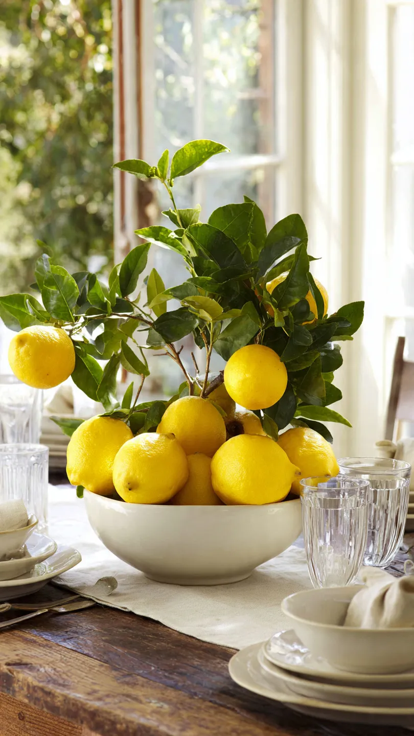 Lemon Branch Centerpiece