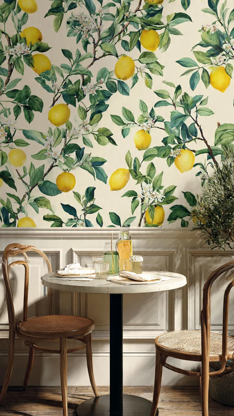 Lemon Grove Wallpaper Accent