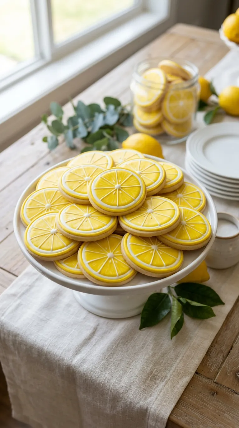 Lemon Slice Cookies