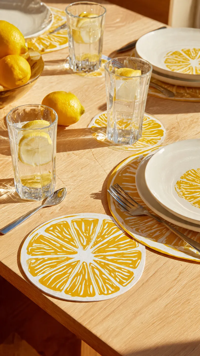 Lemon Slice Placemats