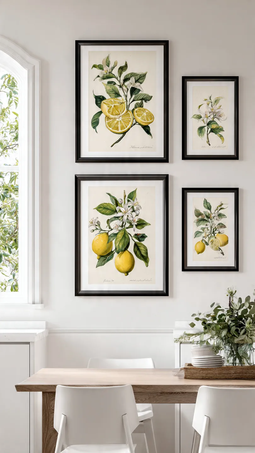 Lemon Slice Wall Art