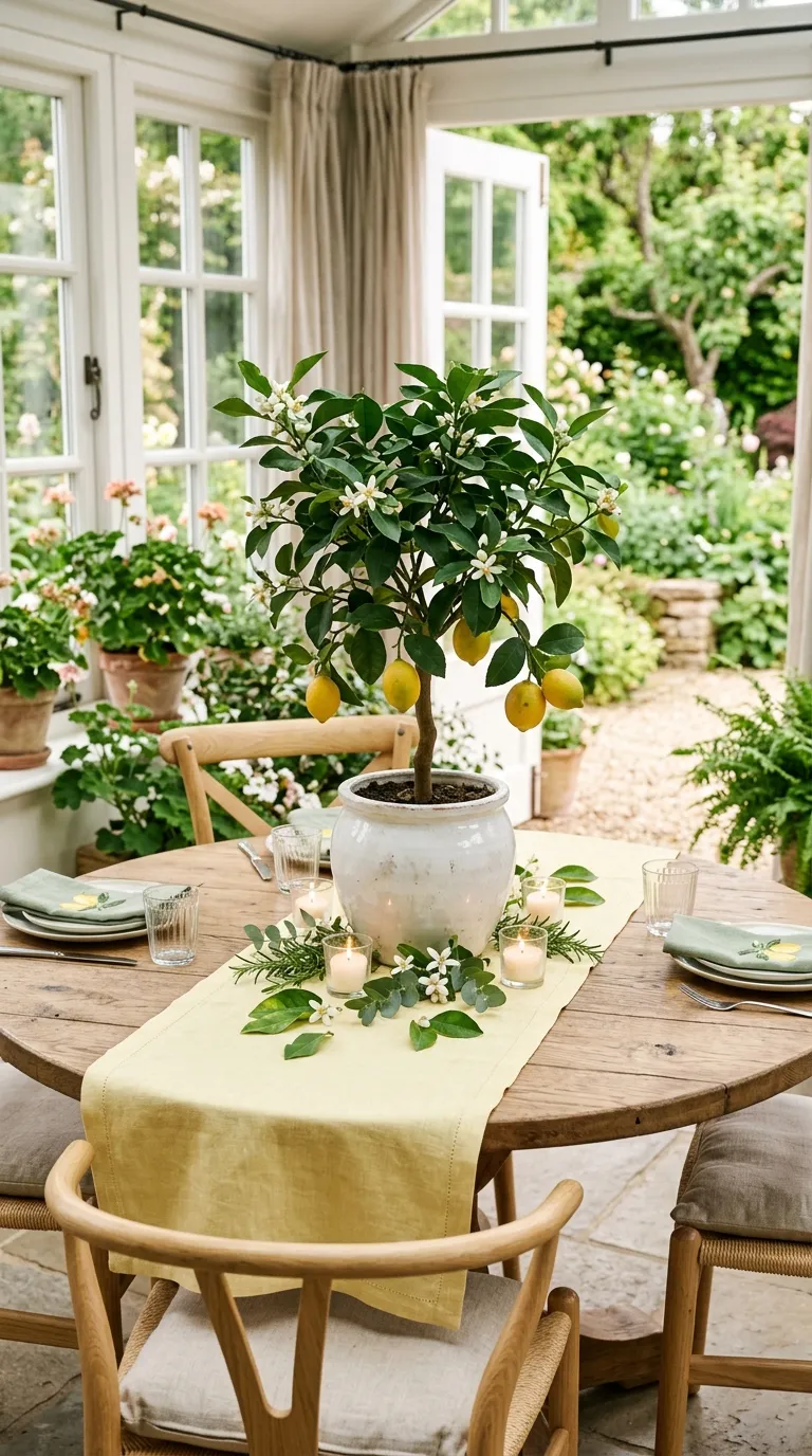 Lemon Tree Centerpiece