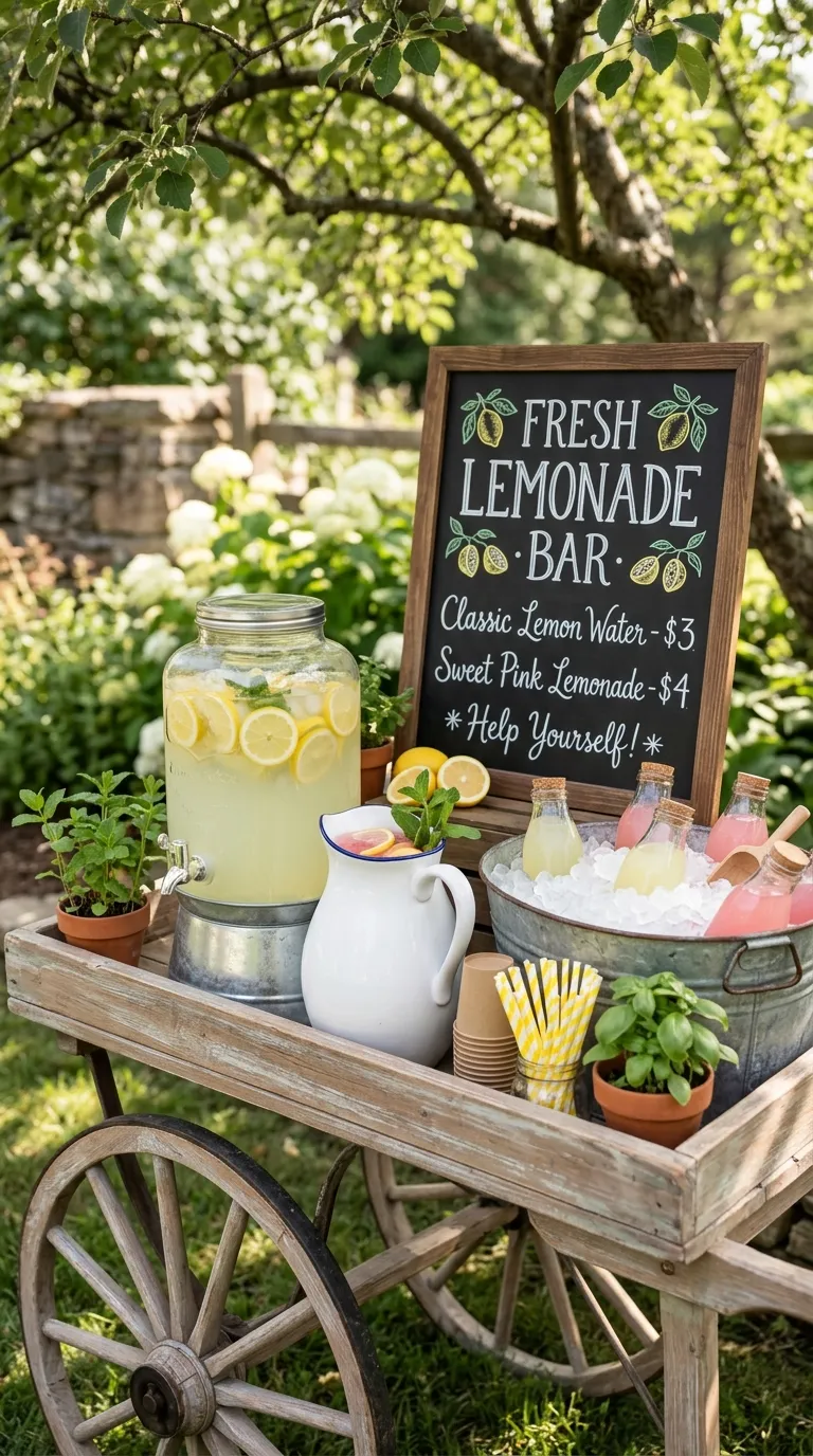 Lemonade Bar Station