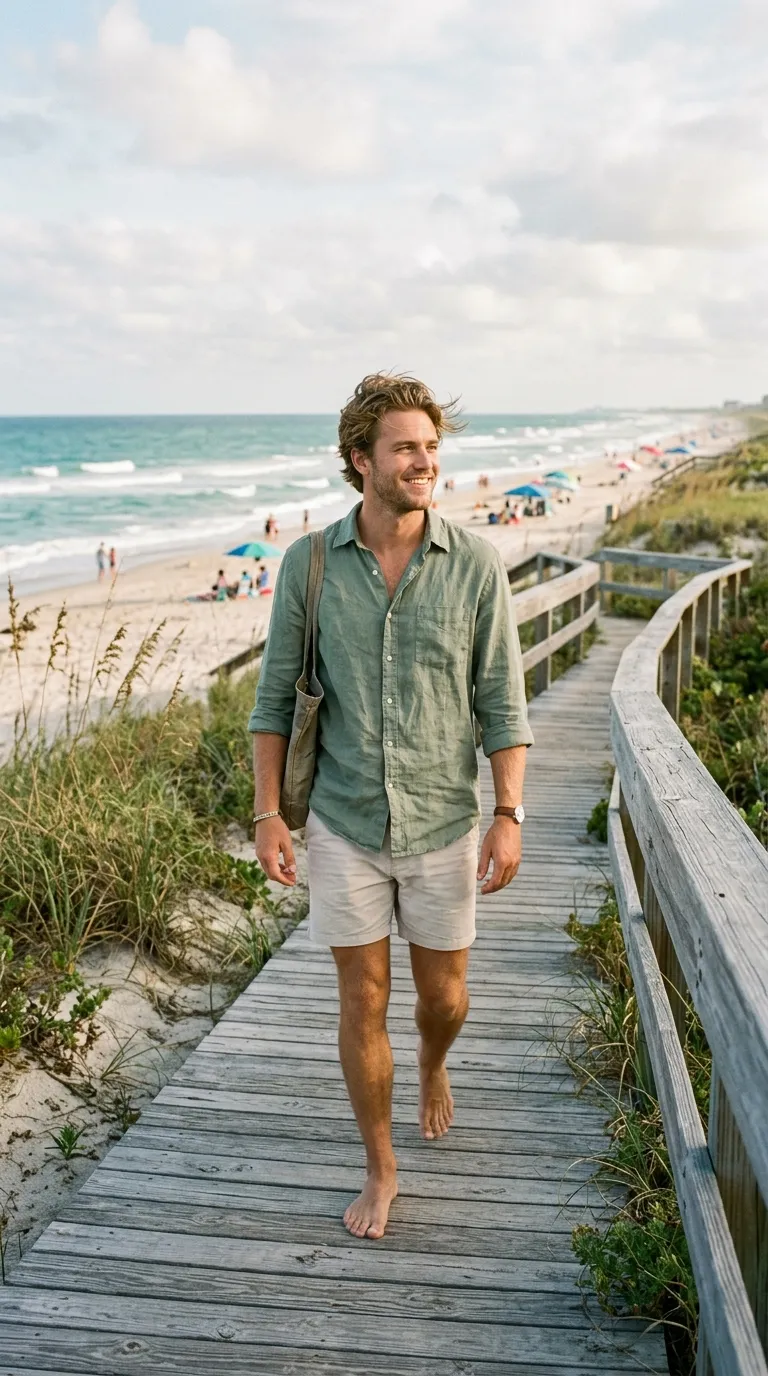 Linen Button-Down Shirt