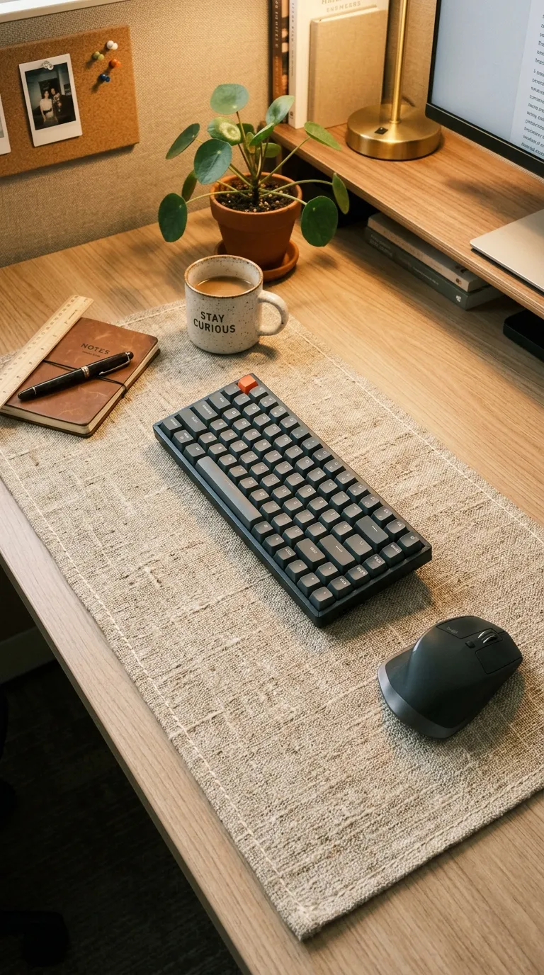 Linen Desk Mat