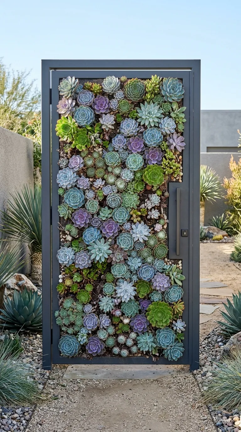 Living Succulent Door