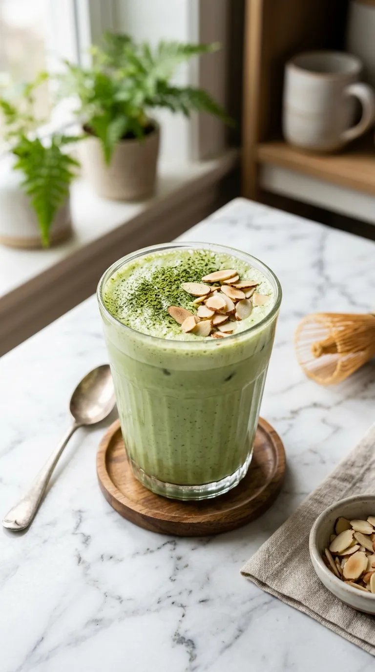 Matcha Almond Shake