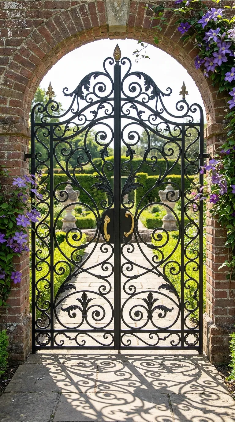 Metal Scrollwork Design