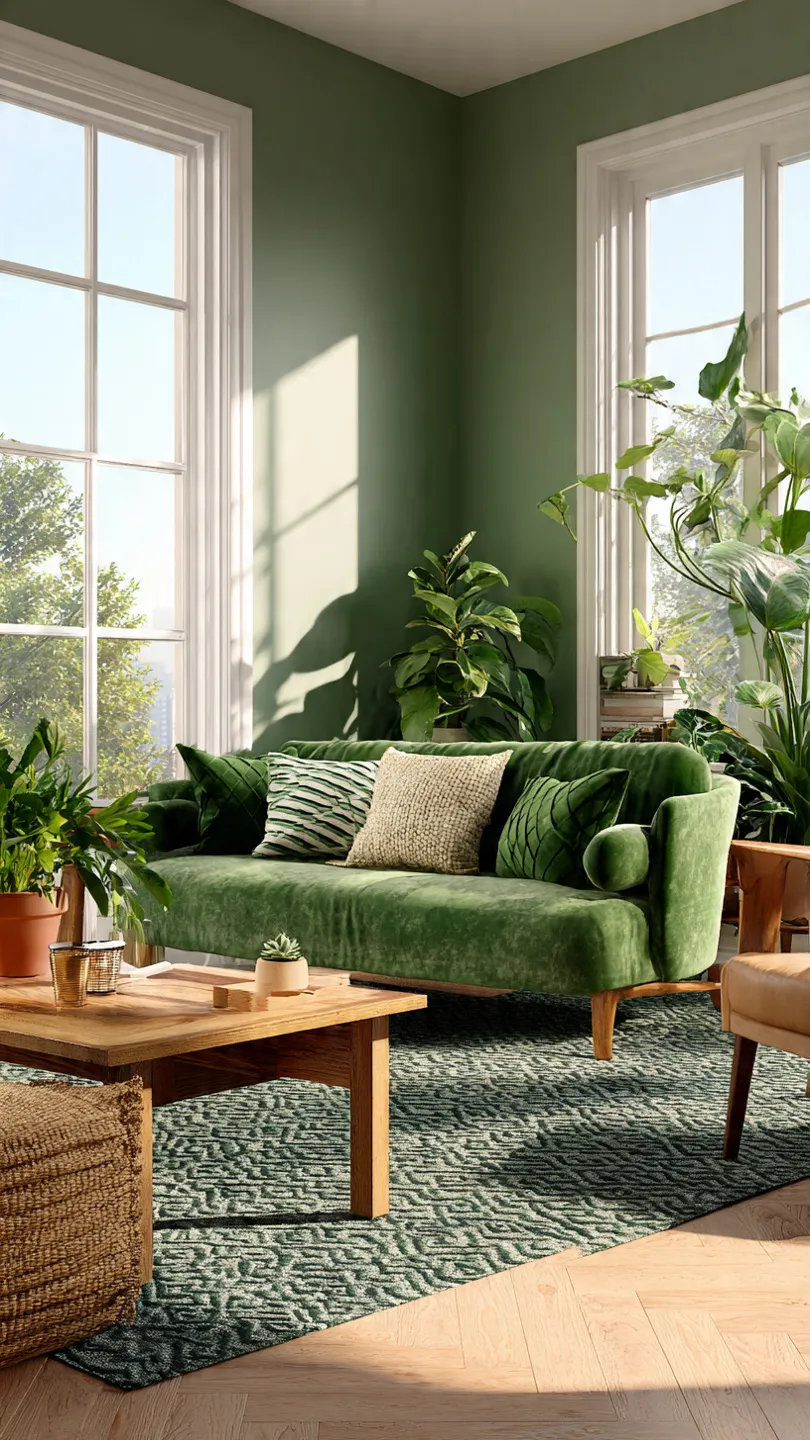 Monochromatic Green Layers