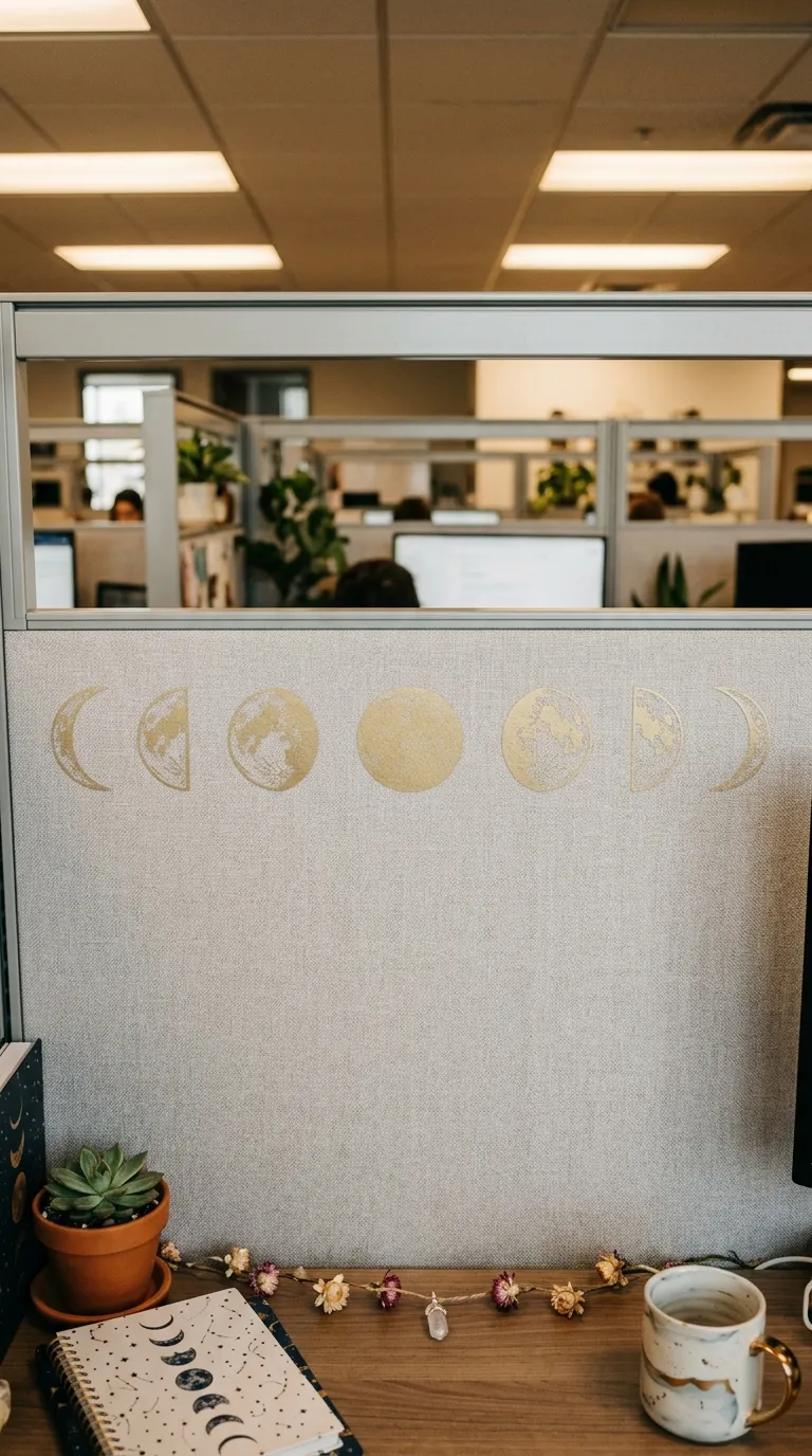 Moon Phase Wall Decals