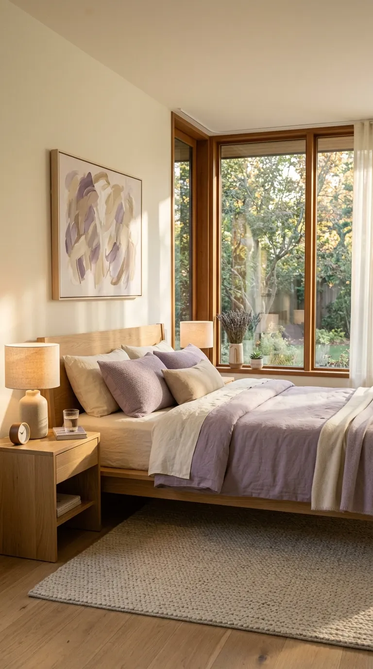 Muted Lavender Bedding