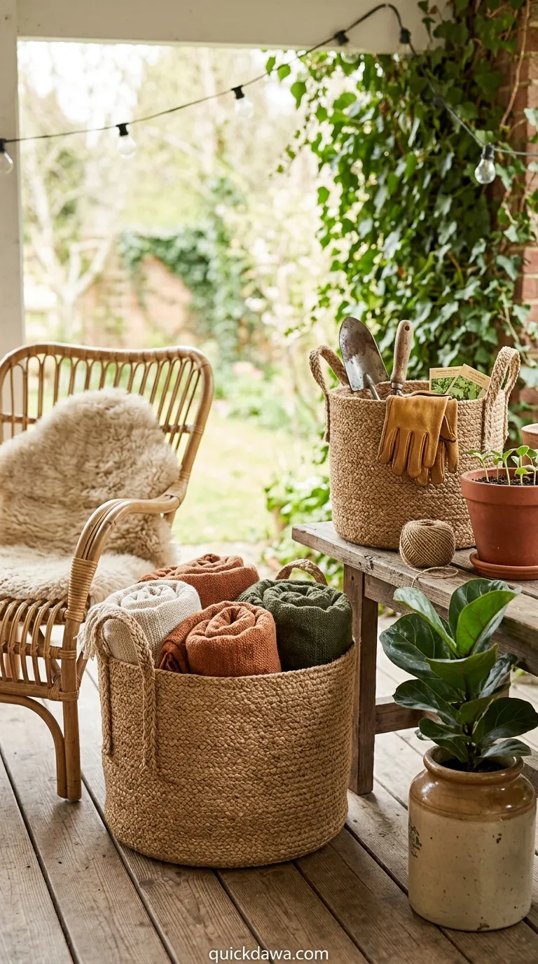 Natural Jute Baskets