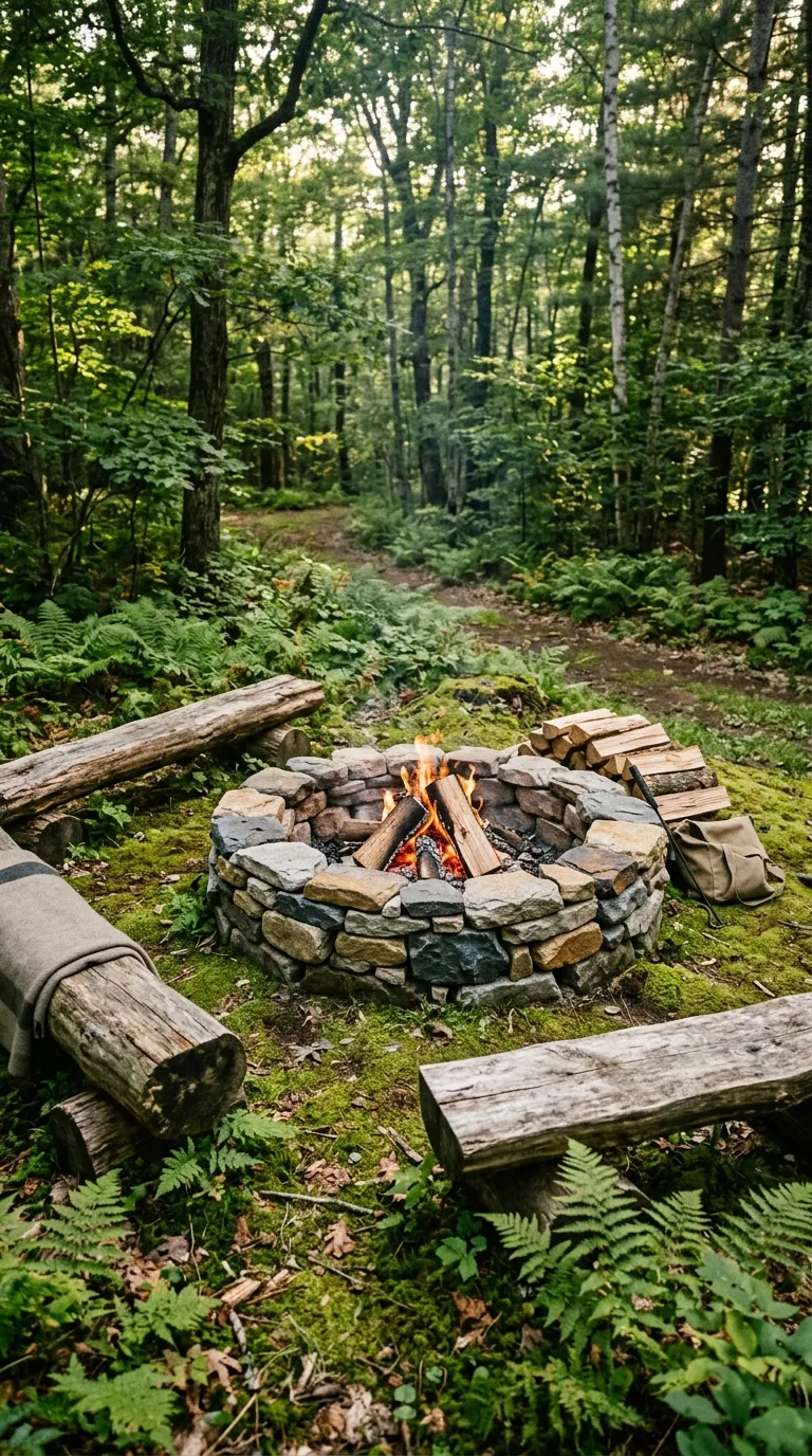 Natural Stone Fire Pit