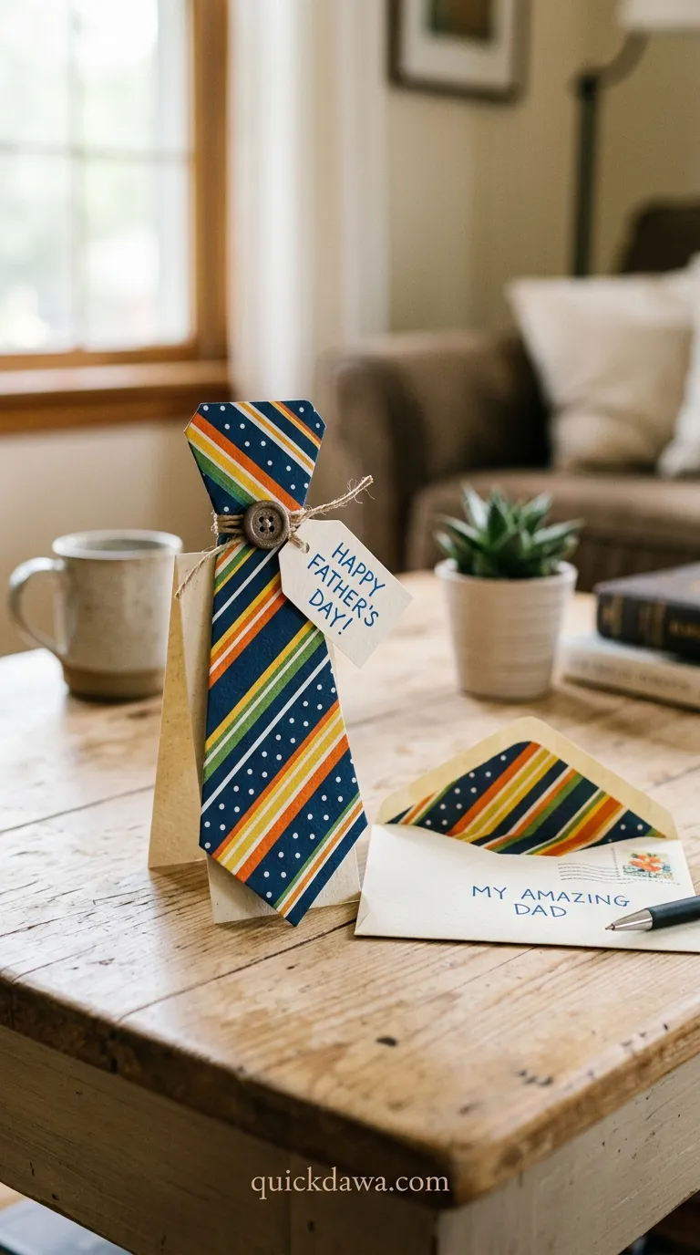 Necktie Greeting Card