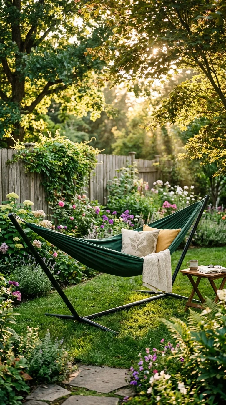 Outdoor Hammock with Stand