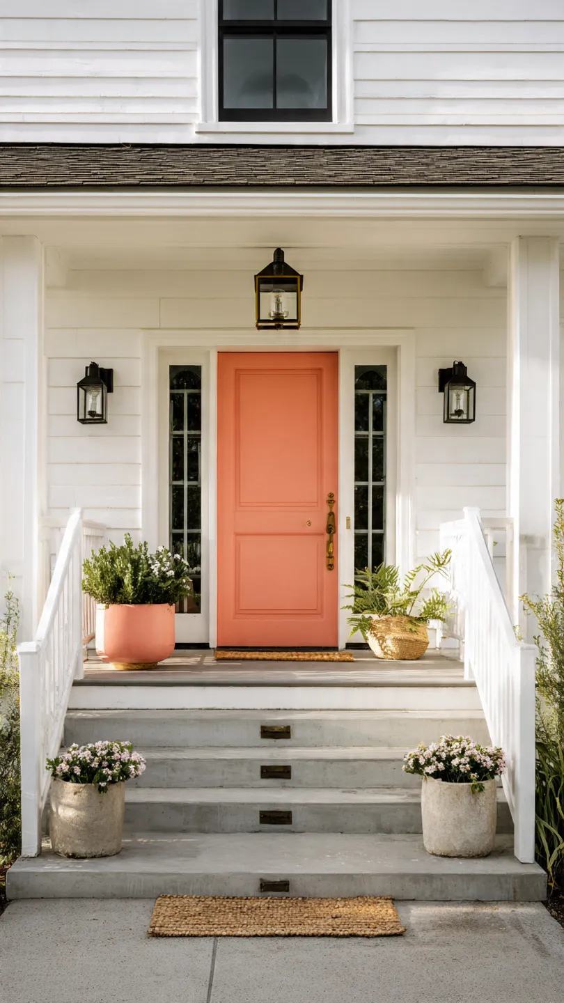 Painted Front Door