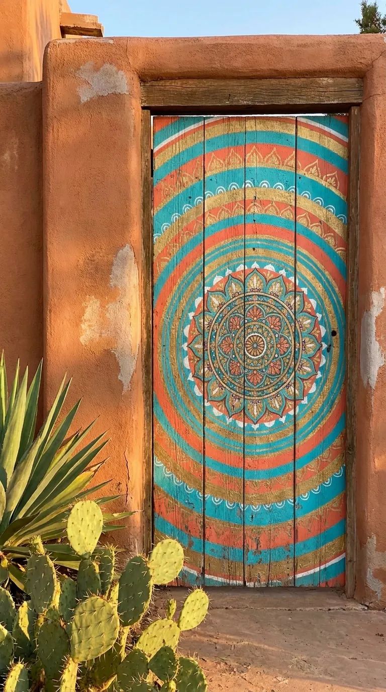 Painted Mandala Pattern