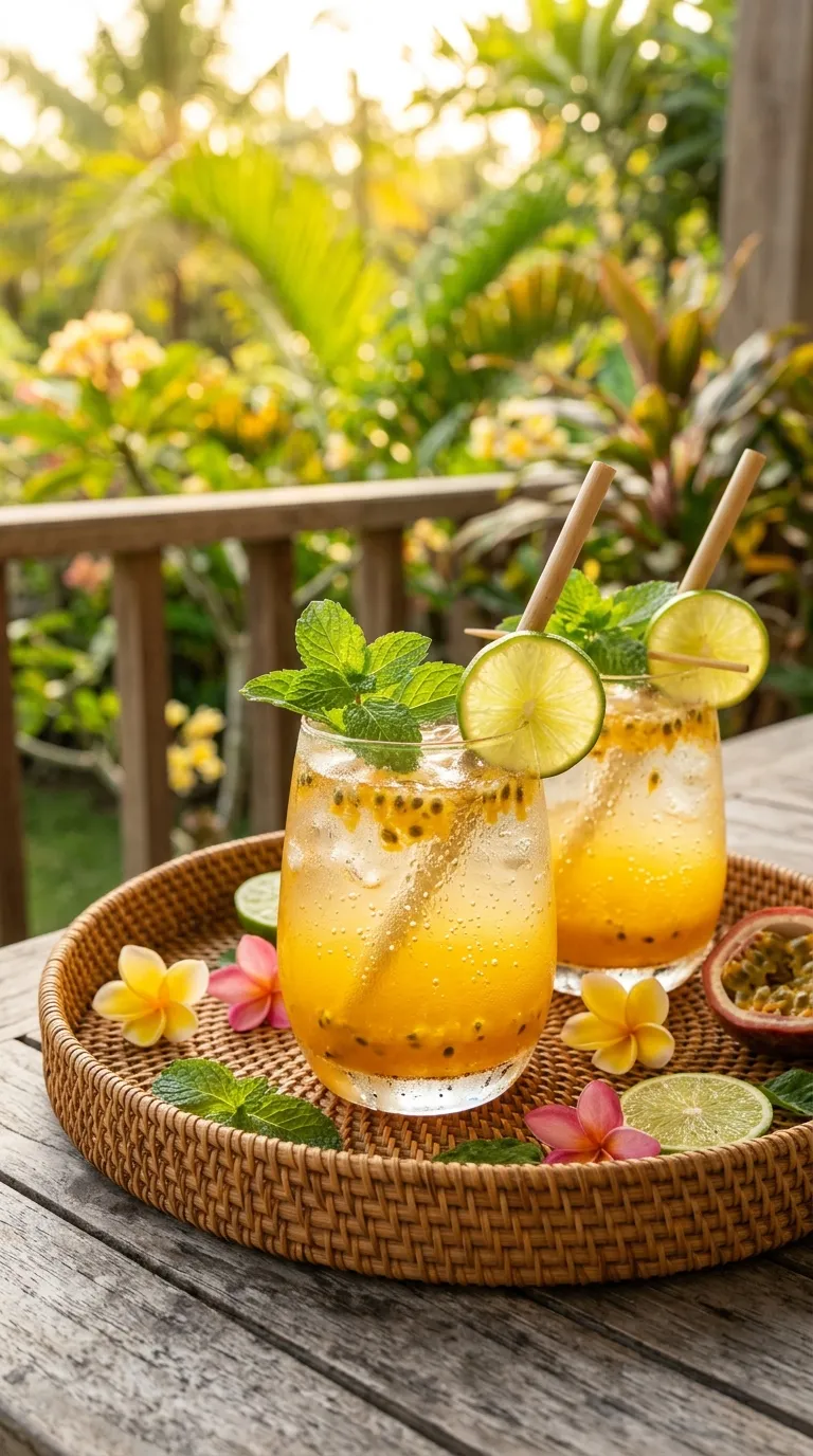 Passionfruit Mocktails