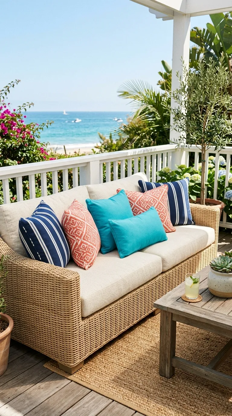Patterned Outdoor Pillows