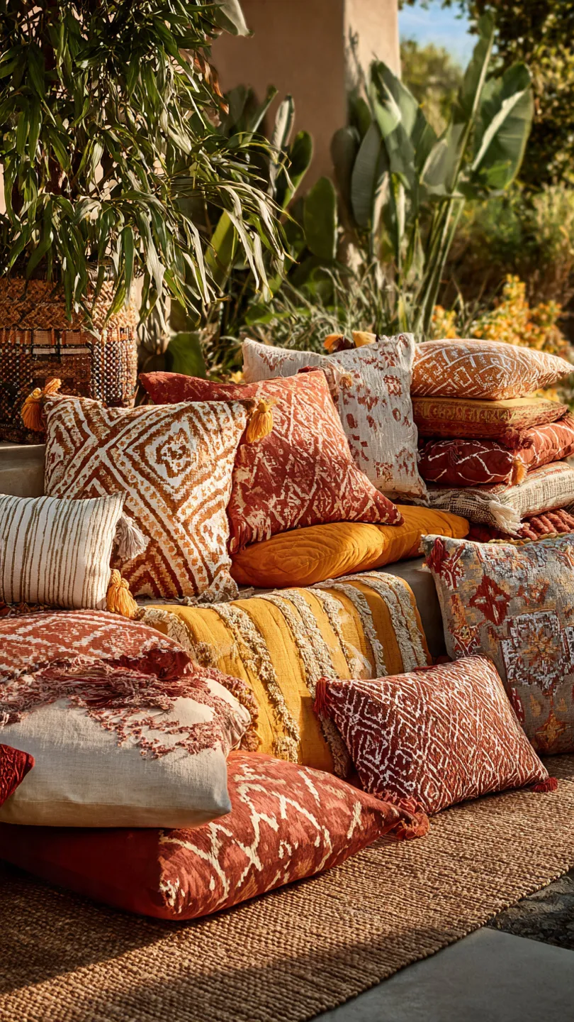 Patterned Outdoor Pillows