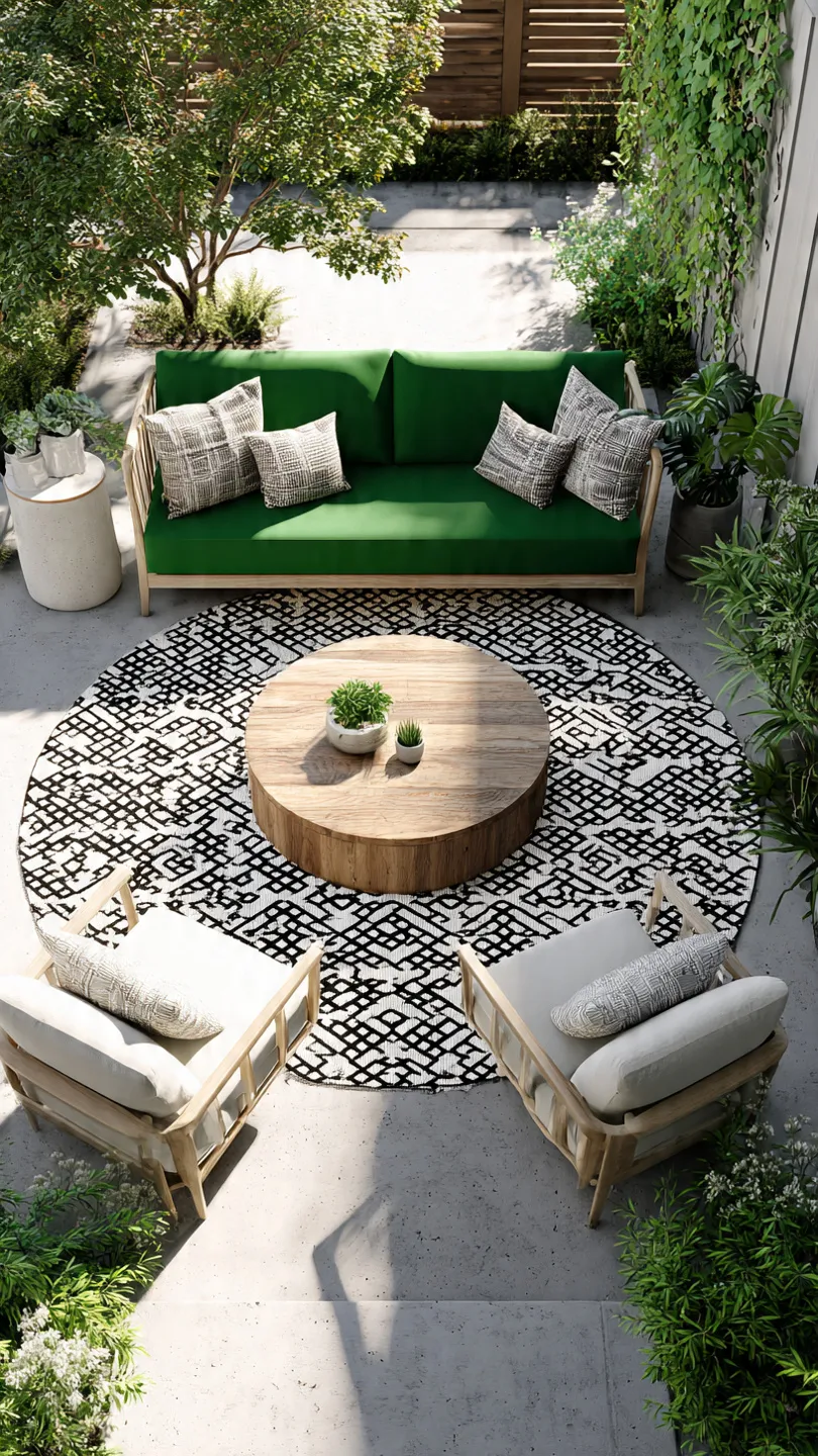 Patterned Outdoor Rug