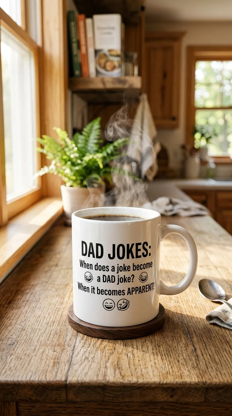 Personalized "Dad Jokes" Mug
