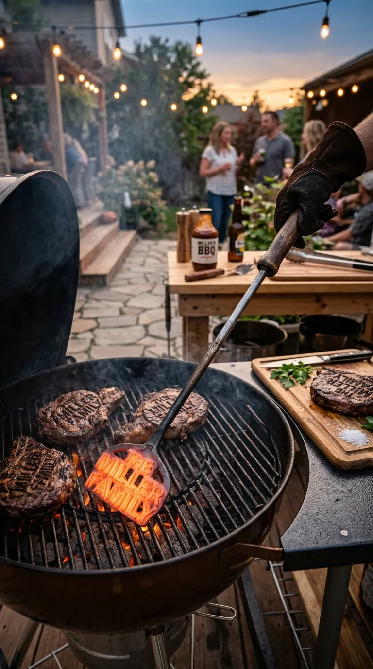 Personalized Grill Branding Iron