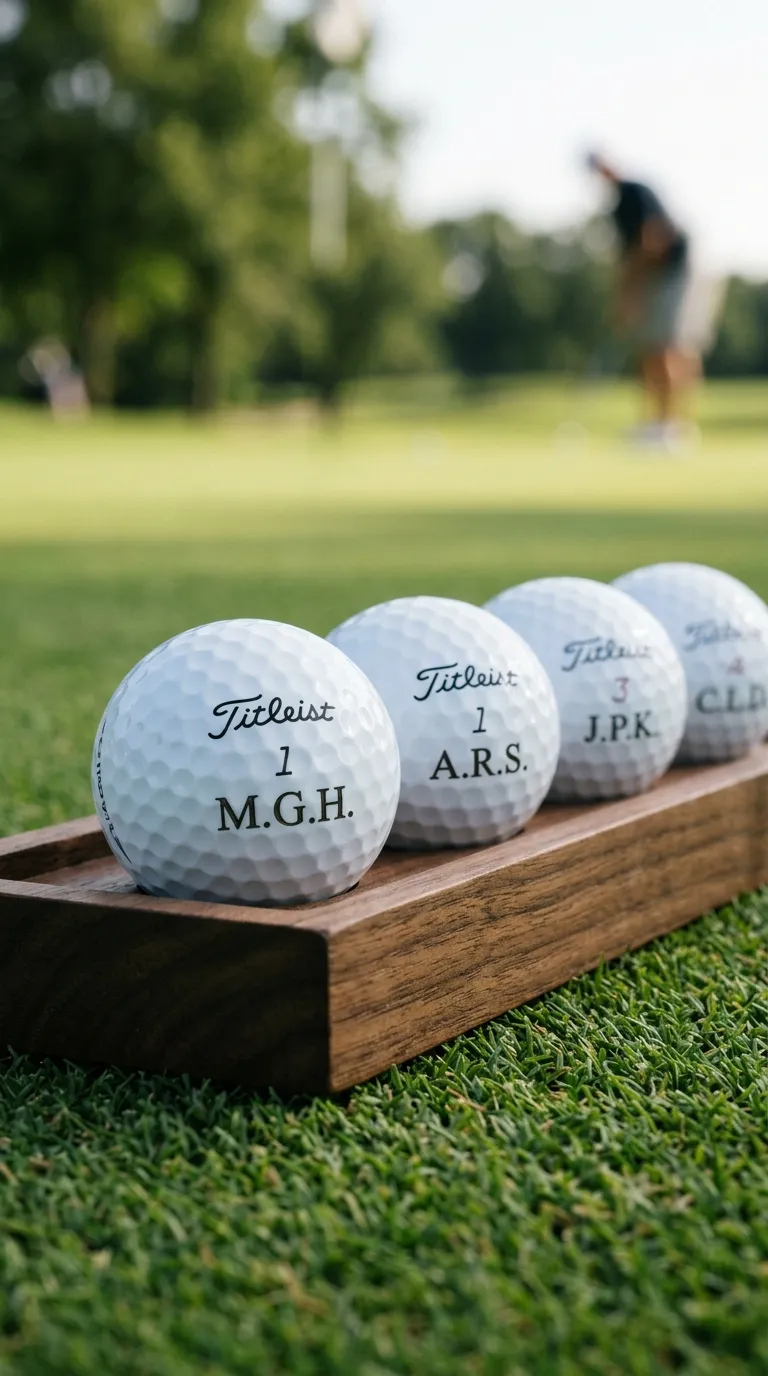 Personalized Titleist Golf Balls