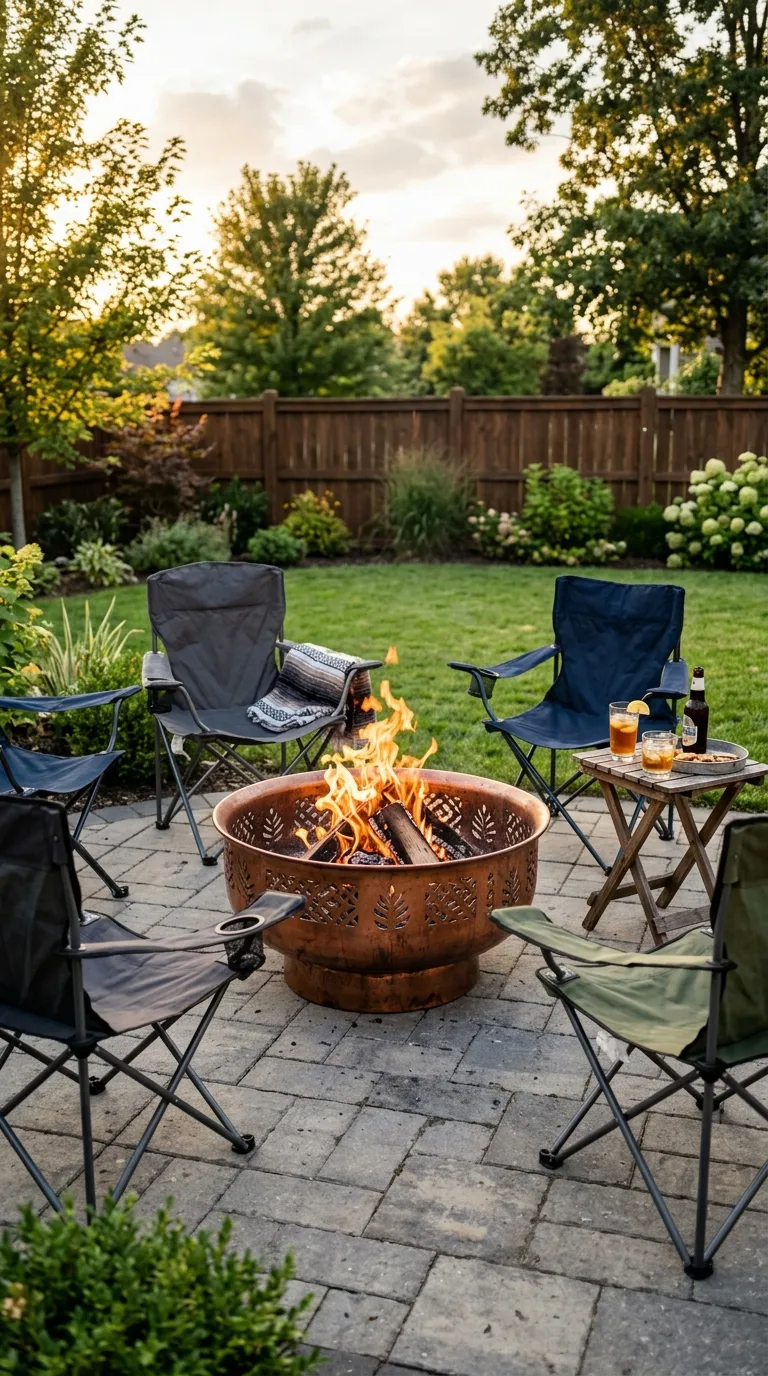 Portable Bowl Fire Pit