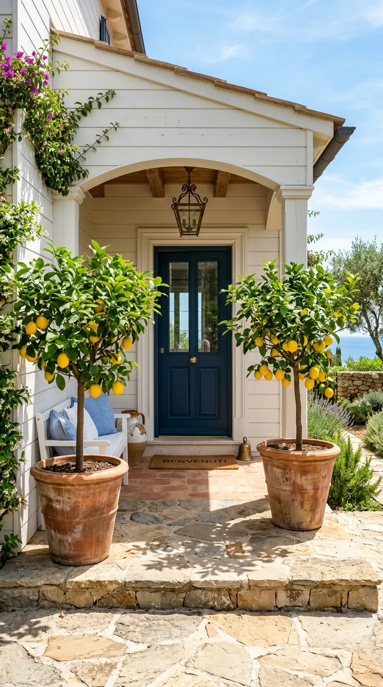 Potted Citrus Trees
