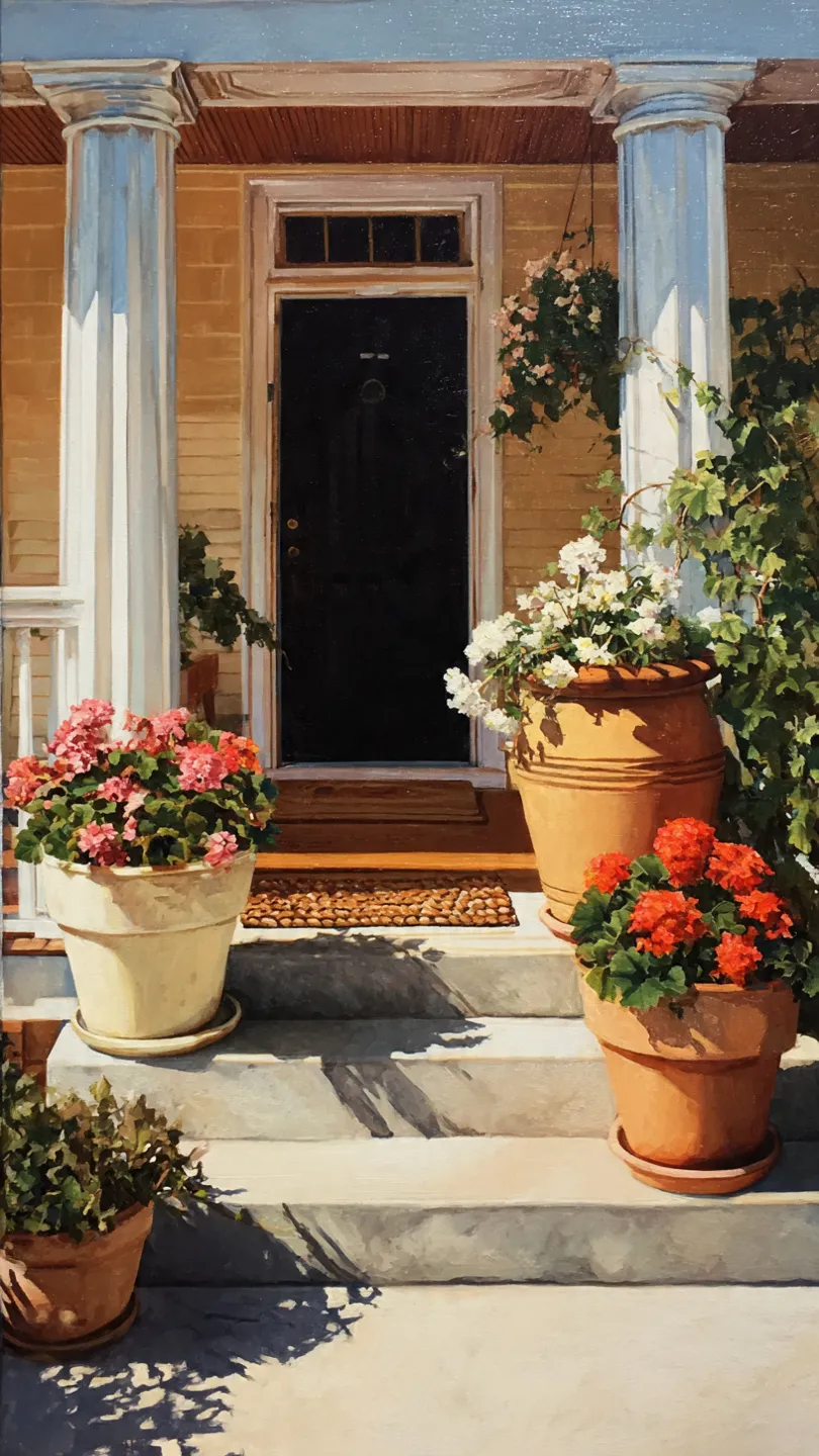 Potted Entry Plants