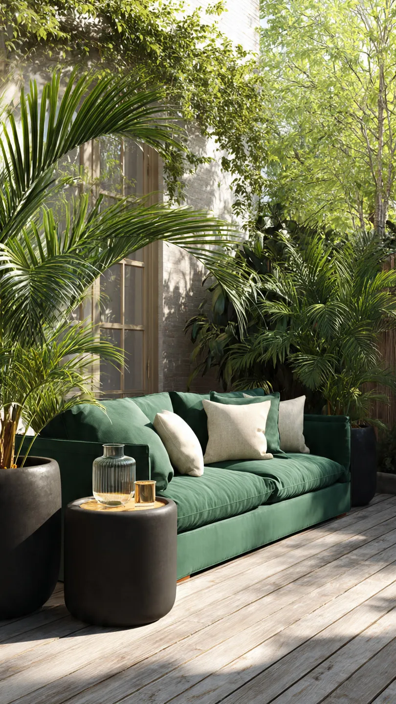 Potted Palm Corners