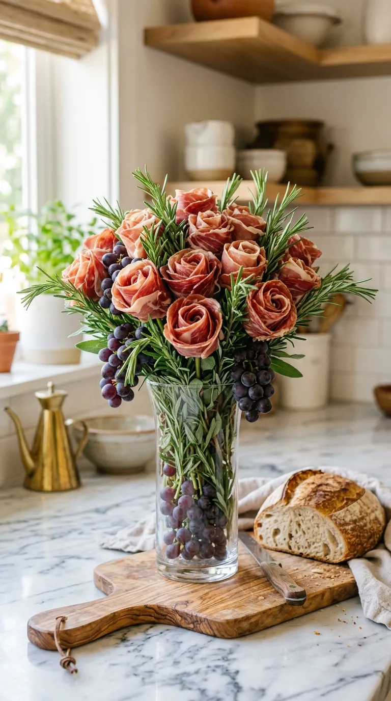Prosciutto Rose Bouquet