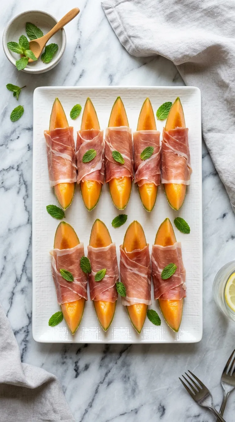 Prosciutto-Wrapped Melon