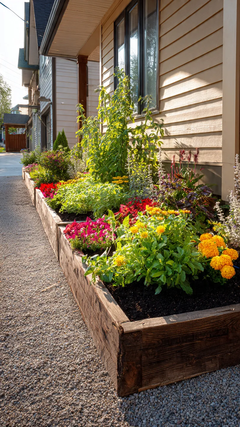 Raised Timber Beds