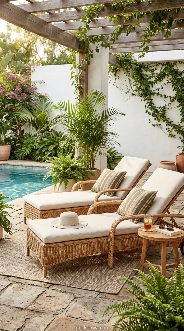 Rattan Lounge Chairs