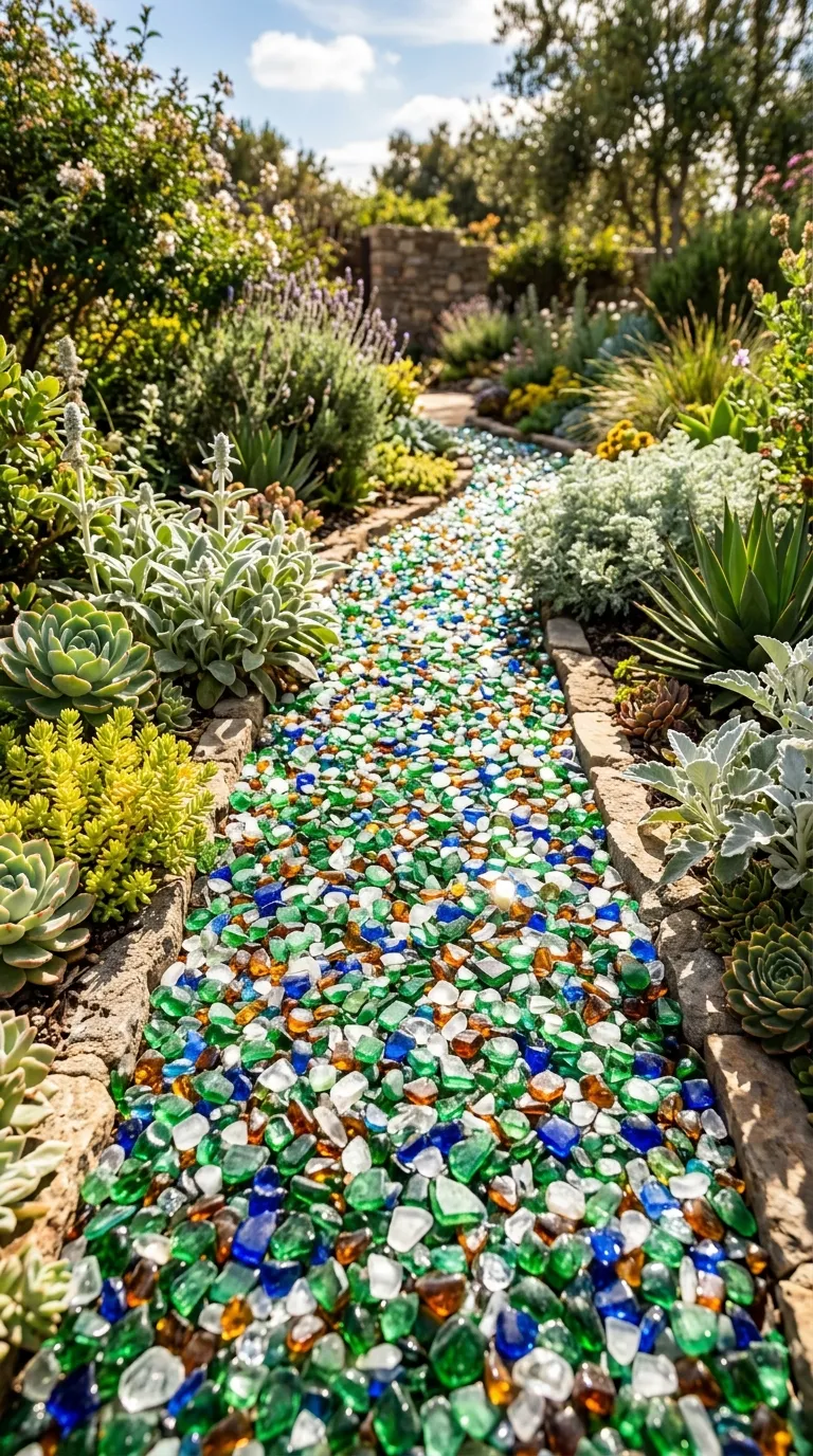 Recycled Glass Mulch