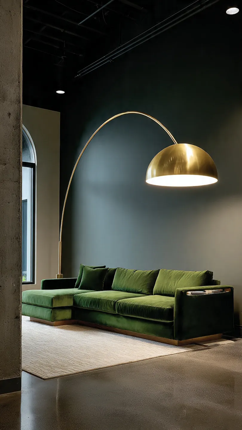 Sculptural Floor Lamp