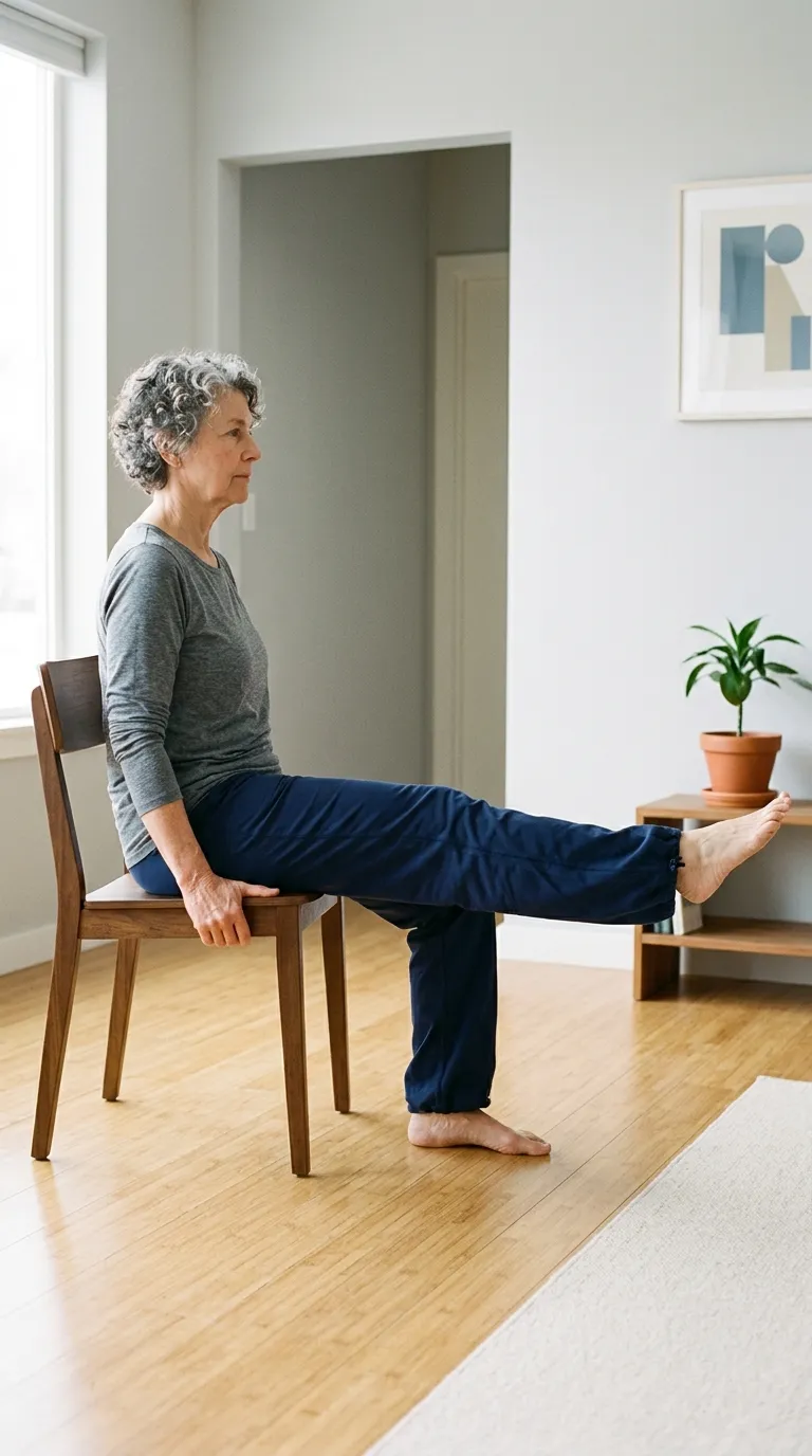 Seated Leg Lifts